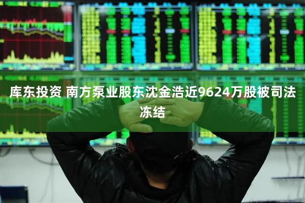 库东投资 南方泵业股东沈金浩近9624万股被司法冻结