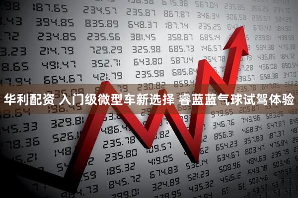 华利配资 入门级微型车新选择 睿蓝蓝气球试驾体验